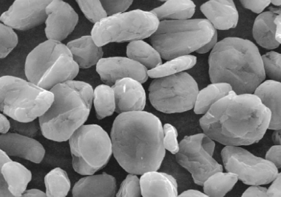 Material de ánodo de grafito natural de alta pureza con bajo contenido de ceniza