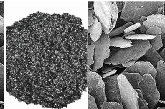 Grafito de escama pulverizado natural del carbono de la pureza elevada 1000mesh el 99% para el litio Ion Battery