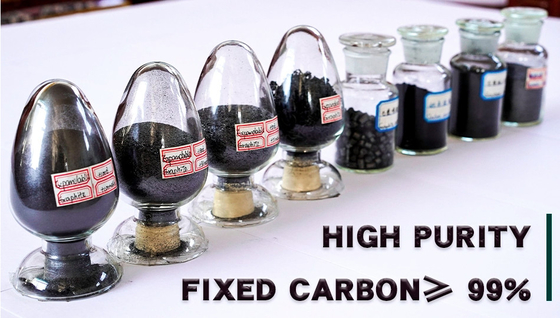50Mesh-200 Mesh Expandable Graphite Powder 0,5% humedades para el añadido conductor