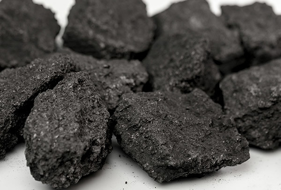 0,8% carbonos 30mm-70m m del coque 98,5% de Ash Anode Block Calcined Petroleum